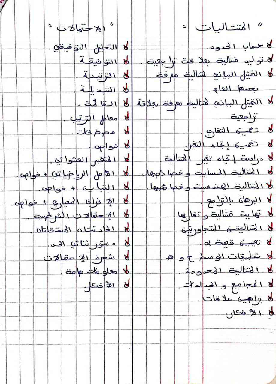 هذا وش لازم تعرفو في كل وحدة في رياضيات ملخصاتي تلقاوهم في القناة شعبة علوم تجر… (2)